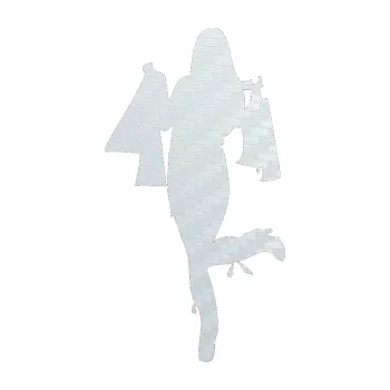 Polep vozidla SAMOLEPKA Žena na nákupu 001 levá (51 - 3D karbon bílý) NA AUTO, NÁLEPKA, FÓLIE, POLEP, TUNING, VLASTNÍ TEXT, TISK, AUTOSAMOLEPKY.cz, POLEPY, OBRÁZEK, LOGO, SAMOLEPKY