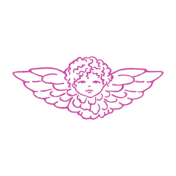 Samolepící dekorace Vánoční andílek (16 - růžová) SAMOLEPKA NA AUTO, NÁLEPKA, FÓLIE, POLEP, TUNING, VLASTNÍ TEXT, TISK, AUTOSAMOLEPKY.cz, POLEPY, OBRÁZEK, LOGO, 3D STICKERS