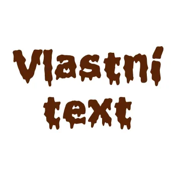 Polep vozidla Vlastní text - Liquidism (15 - hnědá) SAMOLEPKA NA AUTO, NÁLEPKA, FÓLIE, POLEP, TUNING, VLASTNÍ TEXT, TISK, AUTOSAMOLEPKY.cz, POLEPY, OBRÁZEK, LOGO, 3D STICKERS