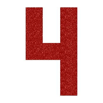 Polep vozidla Startovní číslo 4 (86 - Ultra Metalic červená) SAMOLEPKA NA AUTO, NÁLEPKA, FÓLIE, POLEP, TUNING, VLASTNÍ TEXT, TISK, AUTOSAMOLEPKY.cz, POLEPY, OBRÁZEK, LOGO, 3D STICKERS