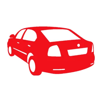 Polep vozidla SAMOLEPKA Škoda Octavia 2 levá silueta (10 - červená) NA AUTO, NÁLEPKA, FÓLIE, POLEP, TUNING, VLASTNÍ TEXT, TISK, AUTOSAMOLEPKY.cz, POLEPY, OBRÁZEK, LOGO, SAMOLEPKY