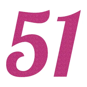 Polep vozidla Startovní číslo 51 typ 3 (90 - Ultra Metalic růžová) SAMOLEPKA NA AUTO, NÁLEPKA, FÓLIE, POLEP, TUNING, VLASTNÍ TEXT, TISK, AUTOSAMOLEPKY.cz, POLEPY, OBRÁZEK, LOGO, 3D STICKERS