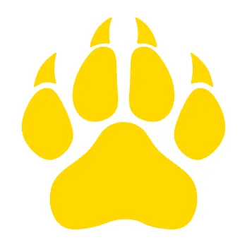 samolepka Tlapka 009 (13 - jasně žlutá) SAMOLEPKA NA AUTO, NÁLEPKA, FÓLIE, POLEP, TUNING, VLASTNÍ TEXT, TISK, AUTOSAMOLEPKY.cz, POLEPY, OBRÁZEK, LOGO, 3D STICKERS