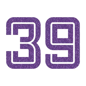 Polep vozidla SAMOLEPKA Startovní číslo 39 typ 7 (87 - Ultra Metalic fialová) NA AUTO, NÁLEPKA, FÓLIE, POLEP, TUNING, VLASTNÍ TEXT, TISK, AUTOSAMOLEPKY.cz, POLEPY, OBRÁZEK, LOGO, SAMOLEPKY