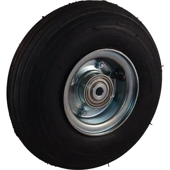 Pojezdové kolečko Nafukovací kolo na půleném pozinkovaném disku NB 300 GLV-B1-hladký -90x12mm 17561012