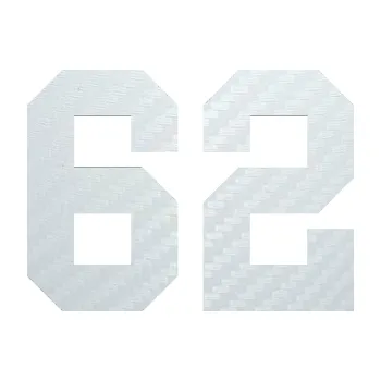 Polep vozidla SAMOLEPKA Startovní číslo 62 (51 - 3D karbon bílý) NA AUTO, NÁLEPKA, FÓLIE, POLEP, TUNING, VLASTNÍ TEXT, TISK, AUTOSAMOLEPKY.cz, POLEPY, OBRÁZEK, LOGO, SAMOLEPKY