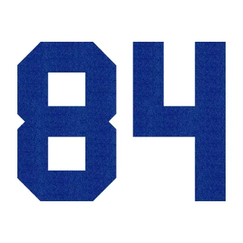 Polep vozidla Startovní číslo 84 (89 - Ultra Metalic modrá tmavá) SAMOLEPKA NA AUTO, NÁLEPKA, FÓLIE, POLEP, TUNING, VLASTNÍ TEXT, TISK, AUTOSAMOLEPKY.cz, POLEPY, OBRÁZEK, LOGO, 3D STICKERS