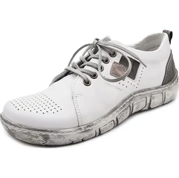 Dámské polobotky Kacper 0241 bílá 36