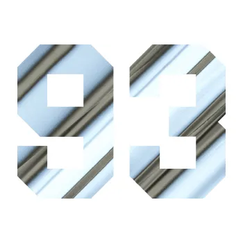 Polep vozidla Startovní číslo 93 (80 - chrom fólie stříbrná zrcadlová) SAMOLEPKA NA AUTO, NÁLEPKA, FÓLIE, POLEP, TUNING, VLASTNÍ TEXT, TISK, AUTOSAMOLEPKY.cz, POLEPY, OBRÁZEK, LOGO, 3D STICKERS