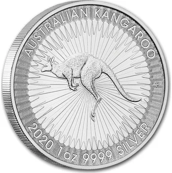 Perth Mint Australian Kangaroo stříbrná mince 1oz 2020