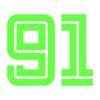 Polep vozidla Startovní číslo 91 typ 7 (71 - Fluorescentní zelená) SAMOLEPKA NA AUTO, NÁLEPKA, FÓLIE, POLEP, TUNING, VLASTNÍ TEXT, TISK, AUTOSAMOLEPKY.cz, POLEPY, OBRÁZEK, LOGO, 3D STICKERS