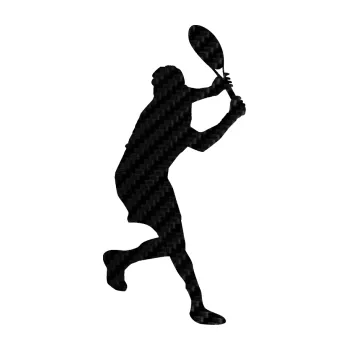 Polep vozidla Tenista 012 pravá (50 - 3D karbon černý) SAMOLEPKA NA AUTO, NÁLEPKA, FÓLIE, POLEP, TUNING, VLASTNÍ TEXT, TISK, AUTOSAMOLEPKY.cz, POLEPY, OBRÁZEK, LOGO, 3D STICKERS