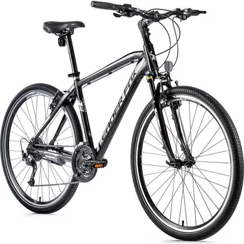 Horské kolo Leader Fox Pánské kolo cross 28" LF 21 Toscana gent, black shiny Velikost: 22,5"