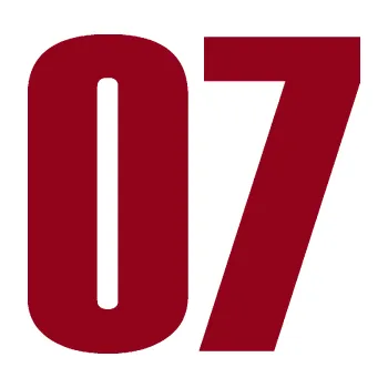 Samolepicí dekorace na vozidlo Startovní číslo 07 typ 2 (07 - bordó vínová) SAMOLEPKA NA AUTO, NÁLEPKA, FÓLIE, POLEP, TUNING, VLASTNÍ TEXT, TISK, AUTOSAMOLEPKY.cz, POLEPY, OBRÁZEK, LOGO, 3D STICKERS