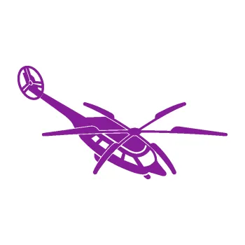 Polep vozidla SAMOLEPKA Vrtulník 011 pravá helikoptéra (14 - fialová) NA AUTO, NÁLEPKA, FÓLIE, POLEP, TUNING, VLASTNÍ TEXT, TISK, AUTOSAMOLEPKY.cz, POLEPY, OBRÁZEK, LOGO, SAMOLEPKY