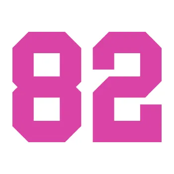 Polep vozidla Startovní číslo 82 (16 - růžová) SAMOLEPKA NA AUTO, NÁLEPKA, FÓLIE, POLEP, TUNING, VLASTNÍ TEXT, TISK, AUTOSAMOLEPKY.cz, POLEPY, OBRÁZEK, LOGO, 3D STICKERS