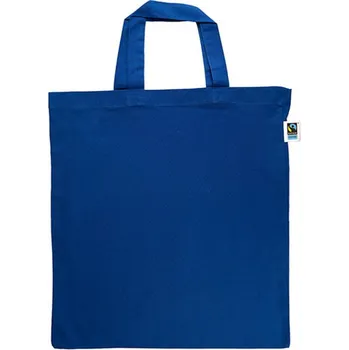 Nákupní taška Printwear Bavlněná taška s krátkými uchy XT500N Royal -ca. Pantone 287C approx. 38 x 42 cm