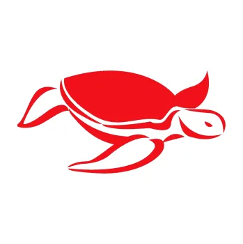 Samolepící dekorace SAMOLEPKA Želva 002 pravá (10 - červená) NA AUTO, NÁLEPKA, FÓLIE, POLEP, TUNING, VLASTNÍ TEXT, TISK, AUTOSAMOLEPKY.cz, POLEPY, OBRÁZEK, LOGO, SAMOLEPKY