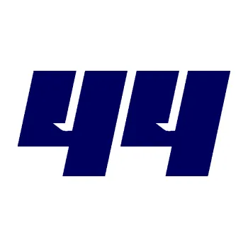 Polep vozidla Startovní číslo 44 typ 6 (23 - tmavě modrá) SAMOLEPKA NA AUTO, NÁLEPKA, FÓLIE, POLEP, TUNING, VLASTNÍ TEXT, TISK, AUTOSAMOLEPKY.cz, POLEPY, OBRÁZEK, LOGO, 3D STICKERS