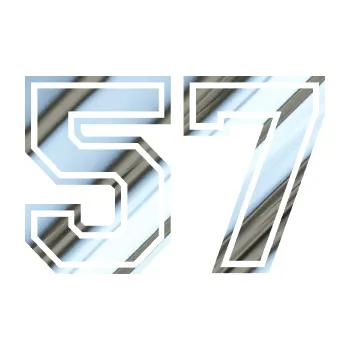 Polep vozidla Startovní číslo 57 typ 4 (80 - chrom fólie stříbrná zrcadlová) SAMOLEPKA NA AUTO, NÁLEPKA, FÓLIE, POLEP, TUNING, VLASTNÍ TEXT, TISK, AUTOSAMOLEPKY.cz, POLEPY, OBRÁZEK, LOGO, 3D STICKERS