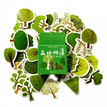 samolepka Sada samolepek - Stromy (46ks)