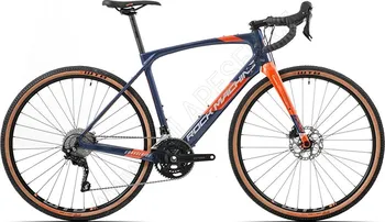 gravel kolo Rock Machine GravelRide CRB 700 Gloss Metallic Navy/Silver/Orange 2023