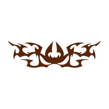 Polep vozidla Tetování 048 (15 - hnědá) SAMOLEPKA NA AUTO, NÁLEPKA, FÓLIE, POLEP, TUNING, VLASTNÍ TEXT, TISK, AUTOSAMOLEPKY.cz, POLEPY, OBRÁZEK, LOGO, 3D STICKERS