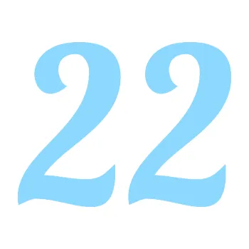 Polep vozidla Startovní číslo 22 typ 3 (03 - světle modrá) SAMOLEPKA NA AUTO, NÁLEPKA, FÓLIE, POLEP, TUNING, VLASTNÍ TEXT, TISK, AUTOSAMOLEPKY.cz, POLEPY, OBRÁZEK, LOGO, 3D STICKERS