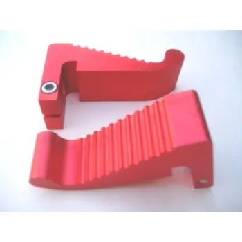 Dětské vozidlo ALU stupačky červené