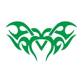 Polep vozidla Tetování 065 (12 - zelená) SAMOLEPKA NA AUTO, NÁLEPKA, FÓLIE, POLEP, TUNING, VLASTNÍ TEXT, TISK, AUTOSAMOLEPKY.cz, POLEPY, OBRÁZEK, LOGO, 3D STICKERS