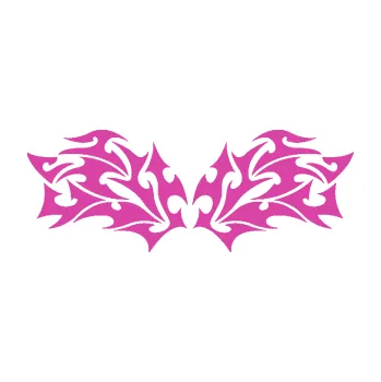 Polep vozidla Tetování 196 (16 - růžová) SAMOLEPKA NA AUTO, NÁLEPKA, FÓLIE, POLEP, TUNING, VLASTNÍ TEXT, TISK, AUTOSAMOLEPKY.cz, POLEPY, OBRÁZEK, LOGO, 3D STICKERS