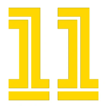 Polep vozidla Startovní číslo 11 typ 7 (13 - jasně žlutá) SAMOLEPKA NA AUTO, NÁLEPKA, FÓLIE, POLEP, TUNING, VLASTNÍ TEXT, TISK, AUTOSAMOLEPKY.cz, POLEPY, OBRÁZEK, LOGO, 3D STICKERS