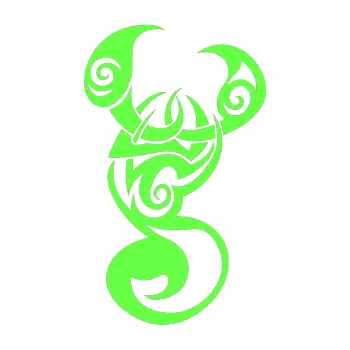 Polep vozidla Štír 009 levá (71 - Fluorescentní zelená) SAMOLEPKA NA AUTO, NÁLEPKA, FÓLIE, POLEP, TUNING, VLASTNÍ TEXT, TISK, AUTOSAMOLEPKY.cz, POLEPY, OBRÁZEK, LOGO, 3D STICKERS