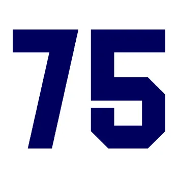 Polep vozidla Startovní číslo 75 (23 - tmavě modrá) SAMOLEPKA NA AUTO, NÁLEPKA, FÓLIE, POLEP, TUNING, VLASTNÍ TEXT, TISK, AUTOSAMOLEPKY.cz, POLEPY, OBRÁZEK, LOGO, 3D STICKERS