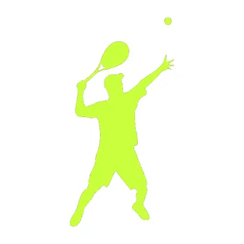 Polep vozidla Tenista 001 pravá (27 - limetová) SAMOLEPKA NA AUTO, NÁLEPKA, FÓLIE, POLEP, TUNING, VLASTNÍ TEXT, TISK, AUTOSAMOLEPKY.cz, POLEPY, OBRÁZEK, LOGO, 3D STICKERS