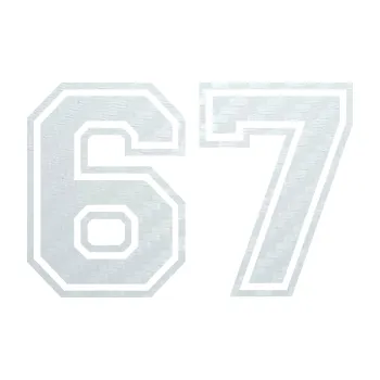 Polep vozidla Startovní číslo 67 typ 4 (51 - 3D karbon bílý) SAMOLEPKA NA AUTO, NÁLEPKA, FÓLIE, POLEP, TUNING, VLASTNÍ TEXT, TISK, AUTOSAMOLEPKY.cz, POLEPY, OBRÁZEK, LOGO, 3D STICKERS