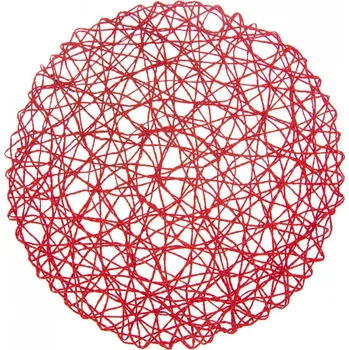 prostírání Prostírání papír pr. 35 cm červená