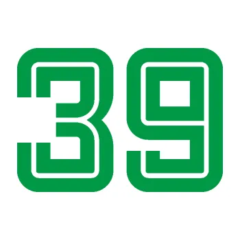 Polep vozidla Startovní číslo 39 typ 7 (12 - zelená) SAMOLEPKA NA AUTO, NÁLEPKA, FÓLIE, POLEP, TUNING, VLASTNÍ TEXT, TISK, AUTOSAMOLEPKY.cz, POLEPY, OBRÁZEK, LOGO, 3D STICKERS