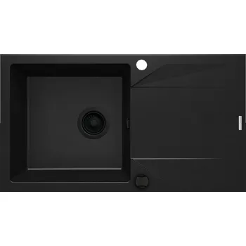 Granitový dřez Granitový dřez Deante EVORA ZQJ N113 černá edice