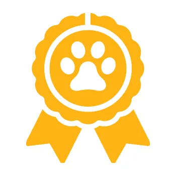 samolepka Tlapka medaile (21 - světle oranžová) SAMOLEPKA NA AUTO, NÁLEPKA, FÓLIE, POLEP, TUNING, VLASTNÍ TEXT, TISK, AUTOSAMOLEPKY.cz, POLEPY, OBRÁZEK, LOGO, 3D STICKERS