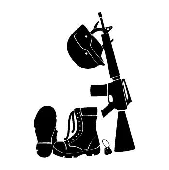 Samolepící dekorace SAMOLEPKA Voják výstroj pravá (01 - černá) NA AUTO, NÁLEPKA, FÓLIE, POLEP, TUNING, VLASTNÍ TEXT, TISK, AUTOSAMOLEPKY.cz, POLEPY, OBRÁZEK, LOGO, SAMOLEPKY