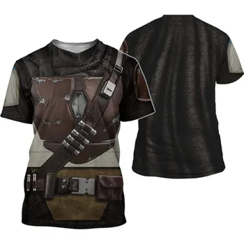 Originální tričko s 3D potiskem zbroj rytíře Knight Velikost: 3XS, Barva (Varianta): tričko 1