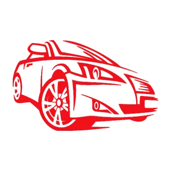 Polep vozidla SAMOLEPKA Sportovní auto 001 pravá (10 - červená) NA AUTO, NÁLEPKA, FÓLIE, POLEP, TUNING, VLASTNÍ TEXT, TISK, AUTOSAMOLEPKY.cz, POLEPY, OBRÁZEK, LOGO, SAMOLEPKY