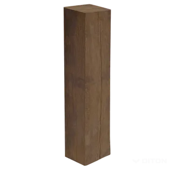 Zahradní obrubník DITON LINIE DŘEVA Palisáda SMRK Palisáda S120 / 15 Smrk tmavý