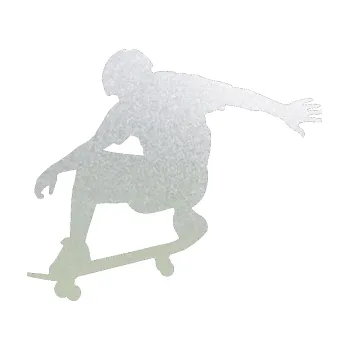 Samolepicí dekorace na vozidlo Skateboard 012 levá (60 - pískované sklo) SAMOLEPKA NA AUTO, NÁLEPKA, FÓLIE, POLEP, TUNING, VLASTNÍ TEXT, TISK, AUTOSAMOLEPKY.cz, POLEPY, OBRÁZEK, LOGO, 3D STICKERS