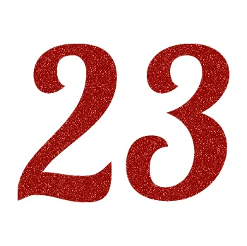 Polep vozidla Startovní číslo 23 typ 3 (86 - Ultra Metalic červená) SAMOLEPKA NA AUTO, NÁLEPKA, FÓLIE, POLEP, TUNING, VLASTNÍ TEXT, TISK, AUTOSAMOLEPKY.cz, POLEPY, OBRÁZEK, LOGO, 3D STICKERS