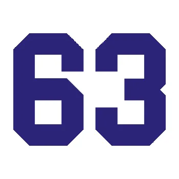 Polep vozidla Startovní číslo 63 (22 - střední modrá) SAMOLEPKA NA AUTO, NÁLEPKA, FÓLIE, POLEP, TUNING, VLASTNÍ TEXT, TISK, AUTOSAMOLEPKY.cz, POLEPY, OBRÁZEK, LOGO, 3D STICKERS