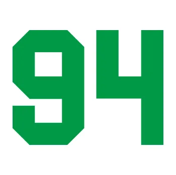 Polep vozidla Startovní číslo 94 (12 - zelená) SAMOLEPKA NA AUTO, NÁLEPKA, FÓLIE, POLEP, TUNING, VLASTNÍ TEXT, TISK, AUTOSAMOLEPKY.cz, POLEPY, OBRÁZEK, LOGO, 3D STICKERS