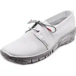 Dámské kožené polobotky KACPER 2-5426 bílá vel. 39