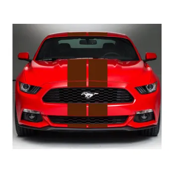 Polep vozidla Viper pruhy 20 cm (dva stejně široké) (15 - hnědá) SAMOLEPKA NA AUTO, NÁLEPKA, FÓLIE, POLEP, TUNING, VLASTNÍ TEXT, TISK, AUTOSAMOLEPKY.cz, POLEPY, OBRÁZEK, LOGO, 3D STICKERS